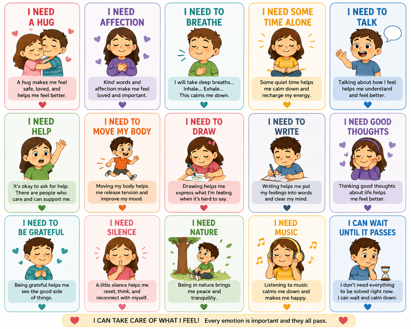 Discovering Our Emotions with God – Christian Digital Workbook for Kids